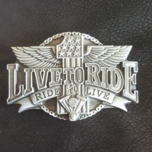 Biker Style Belt Buckle